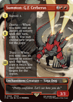 Summon: G.F. Cerberus