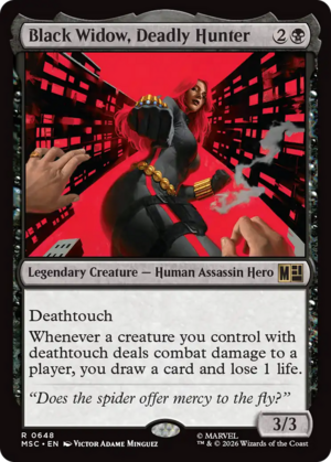 Black Widow, Deadly Hunter