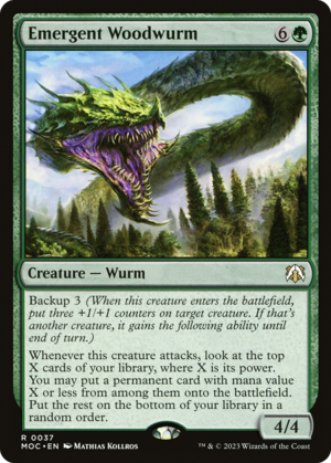 Emergent Woodwurm