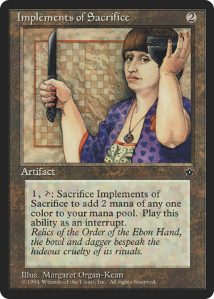 Implements of Sacrifice