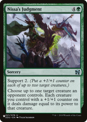 Nissa's Judgment