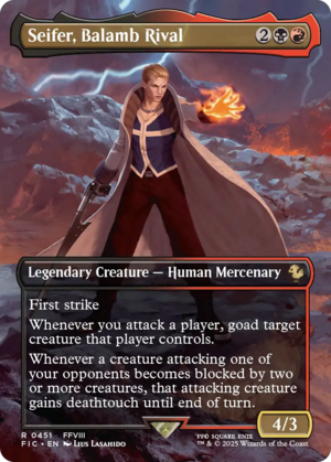 Seifer, Balamb Rival