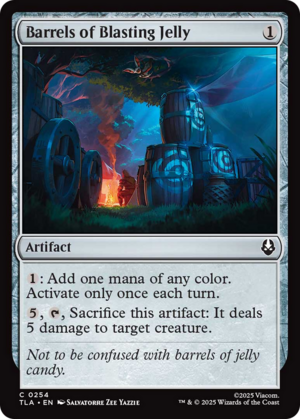Barrels of Blasting Jelly
