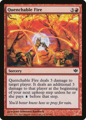 Quenchable Fire