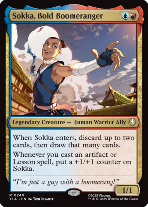 Sokka, Bold Boomeranger