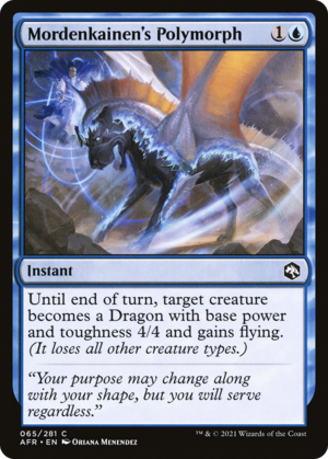 Mordenkainen's Polymorph