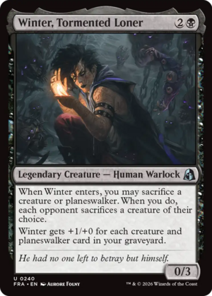 Winter, Tormented Loner
