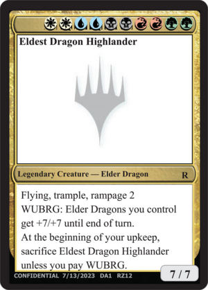 Eldest Dragon Highlander