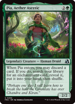Pia, Aether Ascetic