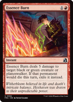Essence Burn