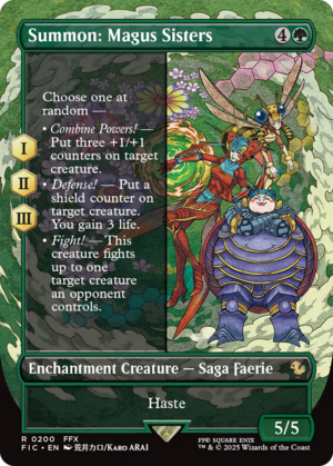 Summon: Magus Sisters