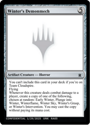 Winter's Demonmech