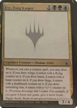 Evy, Fang Keeper