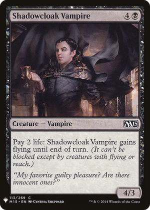 Shadowcloak Vampire
