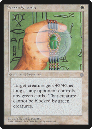 Green Scarab