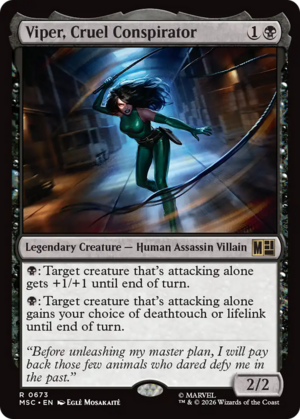 Viper, Cruel Conspirator