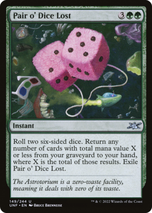 Pair o' Dice Lost