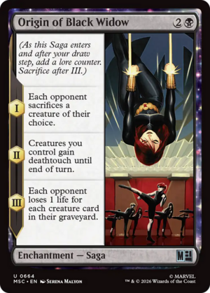 Origin of Black Widow