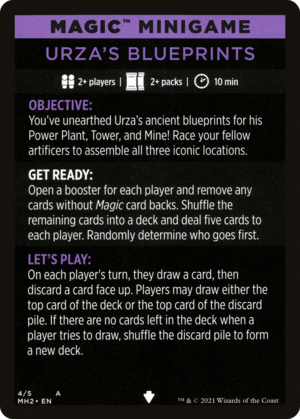 Urza's Blueprints (cont'd)