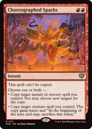 Choreographed Sparks