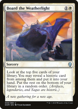 Board the Weatherlight