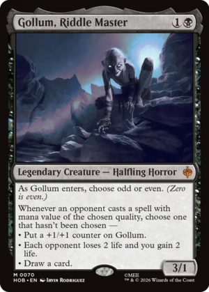 Gollum, Riddle Master