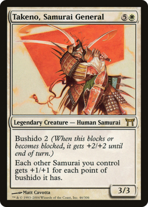Takeno, Samurai General