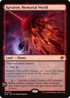 Kavaron, Memorial World
