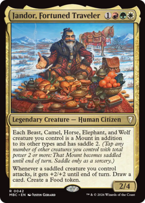 Jandor, Fortuned Traveler