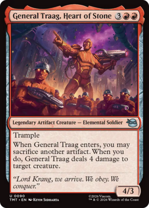 General Traag, Heart of Stone