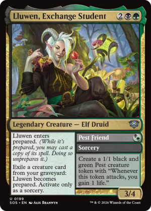 Lluwen, Exchange Student