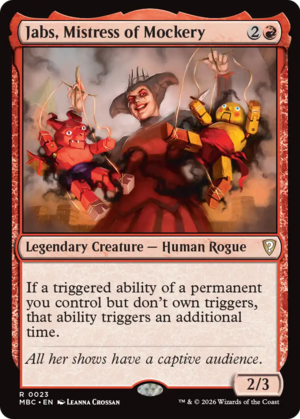 Jabs, Mistress of Mockery
