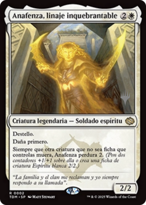 Anafenza, Unyielding Lineage