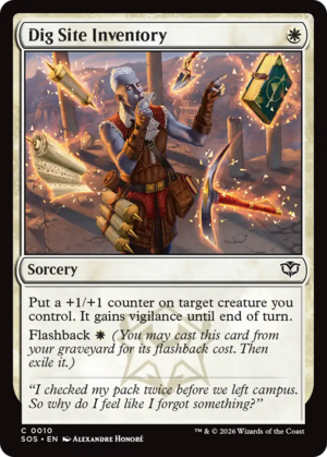 Dig Site Inventory