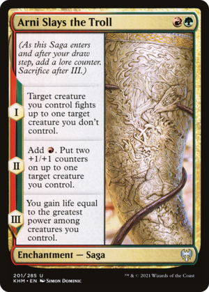 Arni Slays the Troll