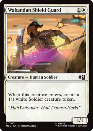 Wakandan Shield Guard
