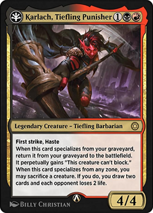 Karlach, Tiefling Punisher