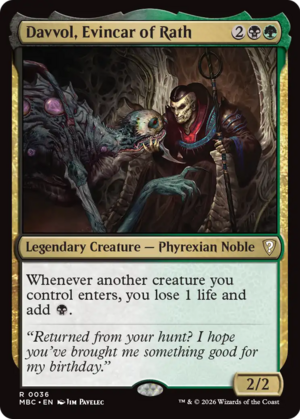 Davvol, Evincar of Rath