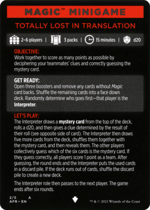 Totally Lost in Translation (cont'd)