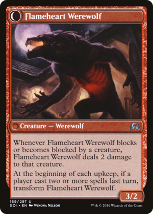 Flameheart Werewolf
