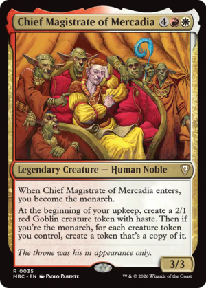 Chief Magistrate of Mercadia