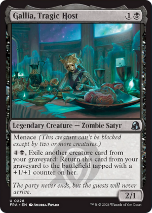 Gallia, Tragic Host