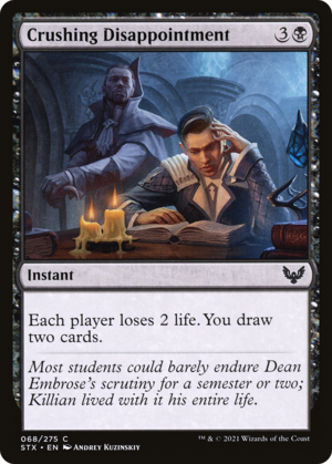 Crushing Disappointment