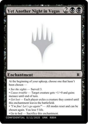 Yet Another Night in Vegas