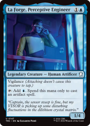 La Forge, Perceptive Engineer