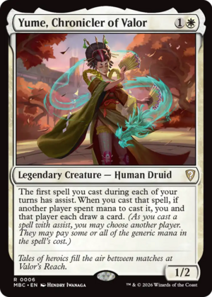 Yume, Chronicler of Valor