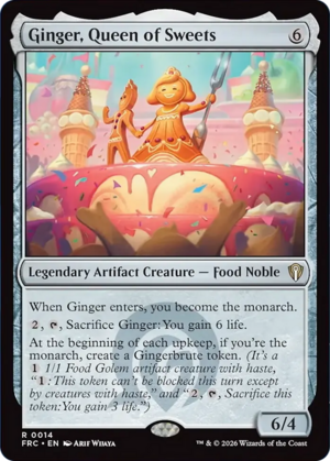 Ginger, Queen of Sweets