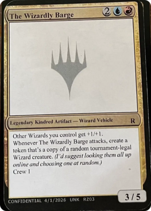 The Wizardly Barge