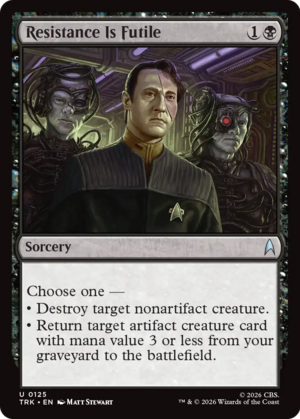 Resistance Is Futile