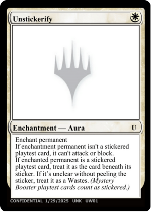 Unstickerify